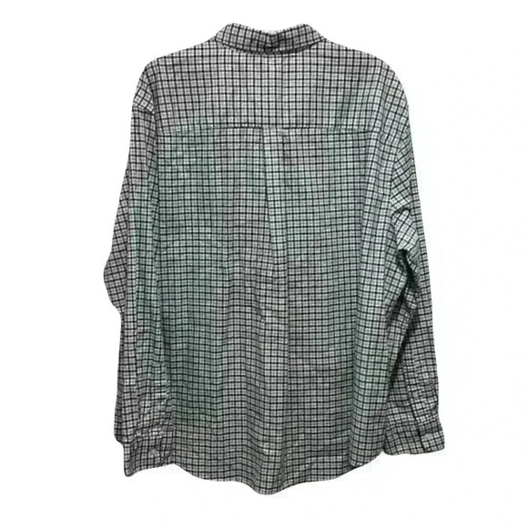 Men’s Ralph Lauren Blue Check Long Sleeve Button Down - Size 17, 34/35 - Picture 3 of 10